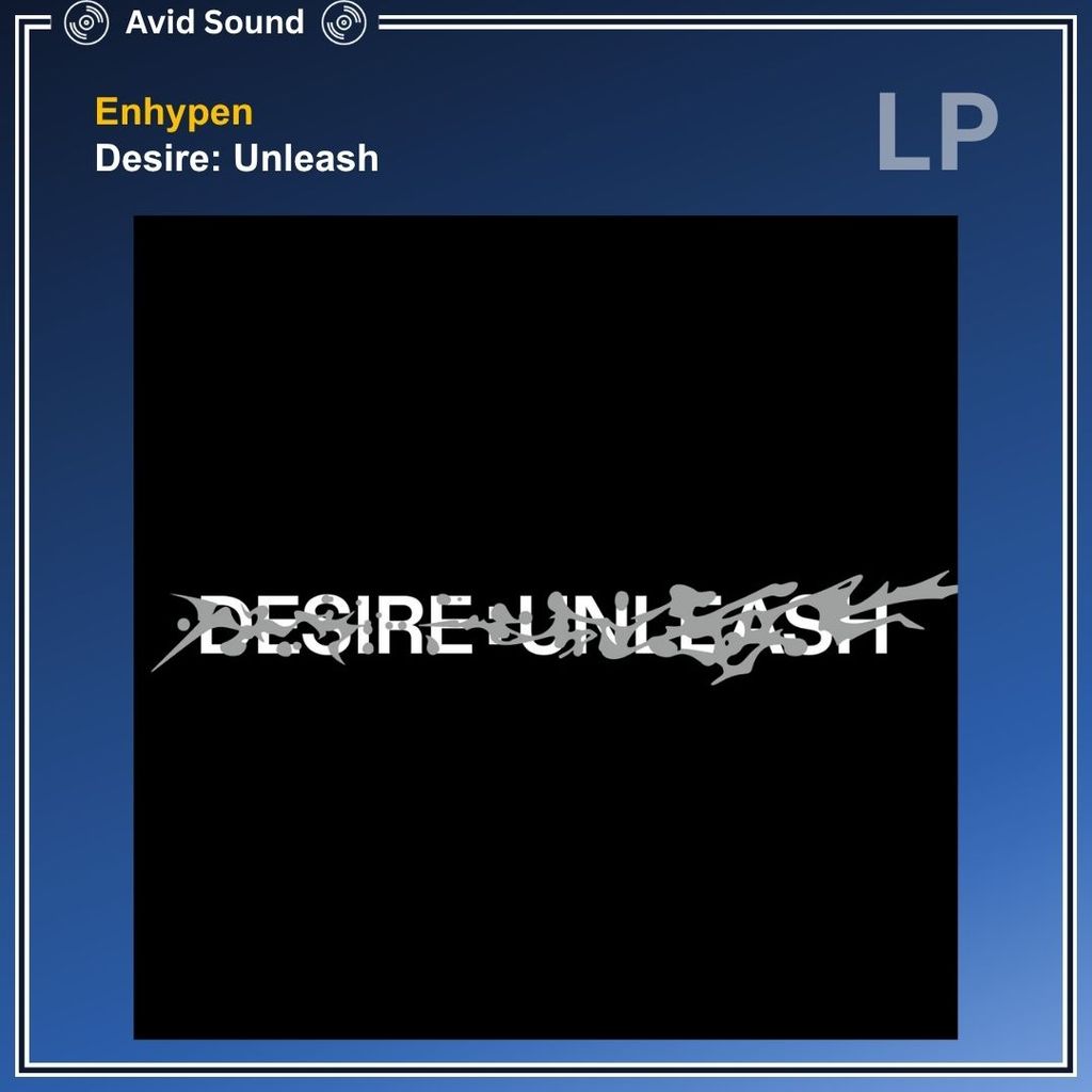แผ่นเสียง Enhypen Desire: Unleash ใหม่ ซีล Enhypen Vinyl LP