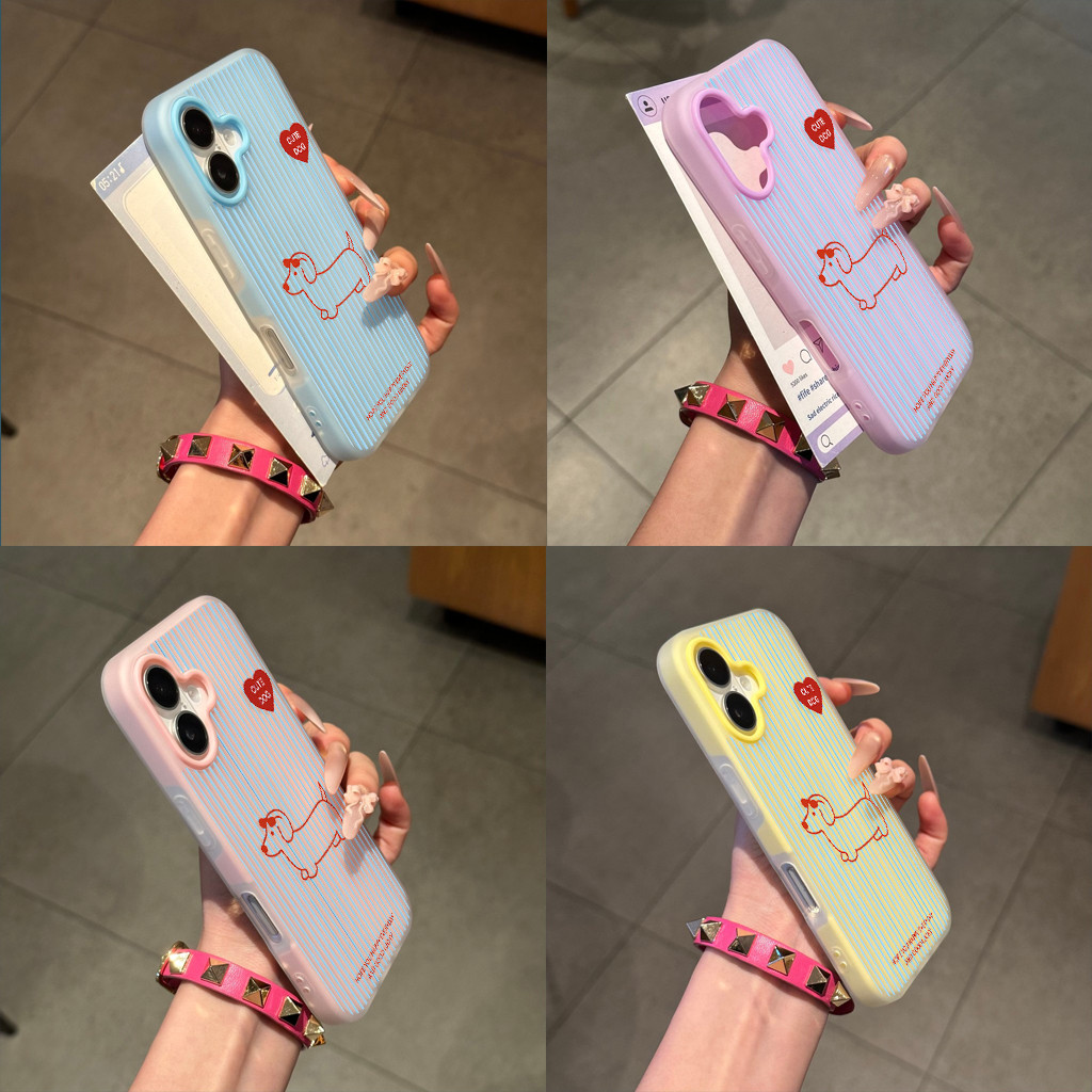 [ เคสดาวตก] เคสสุนัข 2 In 1 Iphone 17 Pro Max 12 Pro Ip 11 Ip 14 16 Plus Ip 15 13 Softcase Gd2H13 เค