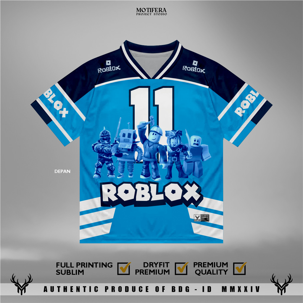 Roblox 11 Game Series 2 เสื้อยืดเจอร์ซีย์สําหรับเด็กและผู้ใหญ่ผู้ชายและผู้หญิงการพิมพ์เต็มรูปแบบ | เ