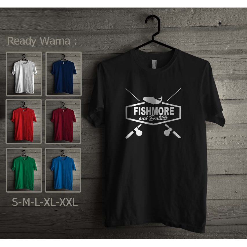 เสื้อยืด Fishmore & Dolittle เสื้อยืด Distro