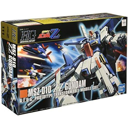 BANDAI SPIRITS HGUC 1/144 ZZ Gundam (Mobile Suit ZZ Gundam)