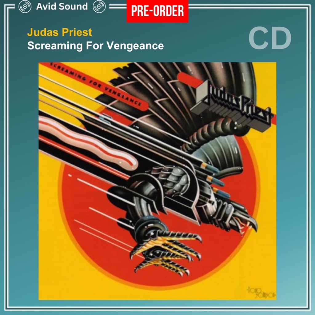 Pre-Order CD แผ่นซีดี Judas Priest Screaming For Vengeance ใหม่ ซีล Judas Priest CD