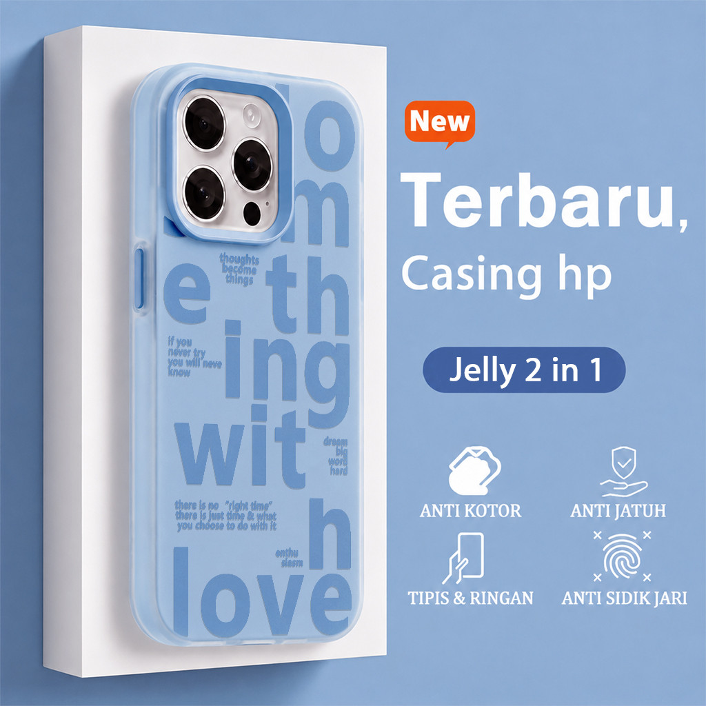 Jelly 2 In 1 SimpleปลอกHpสําหรับOppo A6 A6X A6 Pro 5G Reno 15 5G Reno 15F 5G A5I Pro A3X A5X Reno 14
