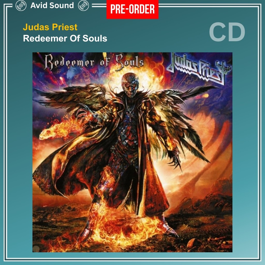 Pre-Order CD แผ่นซีดี Judas Priest Redeemer Of Souls ใหม่ ซีล Judas Priest CD