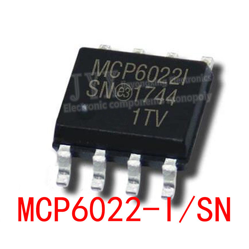 10PCS MCP6022 I/SN SOP 8 MCP6022 I SOP MCP6022 SMD SOP8