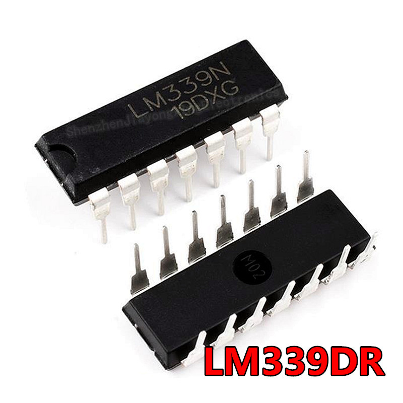 10 ชิ้น/ล็อต LM339 LM339N lm339 ใหม่ขายส่ง Precision แรงดันไฟฟ้า Comparator DIP 14