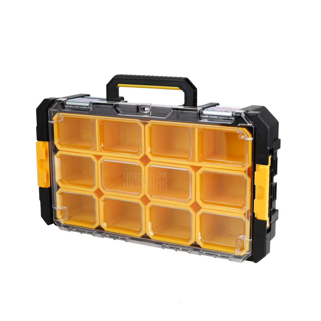 กล่องเก็บอะไหล่พลาสติก Light Modular System 20 นิ้ว GIANT KINGKONG รุ่น 320383 สีดำ - เหลือง