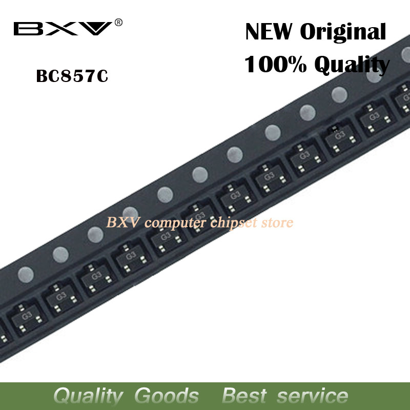 CR-100 ชิ้น/ล็อต BC857 SOT 23 BC857C