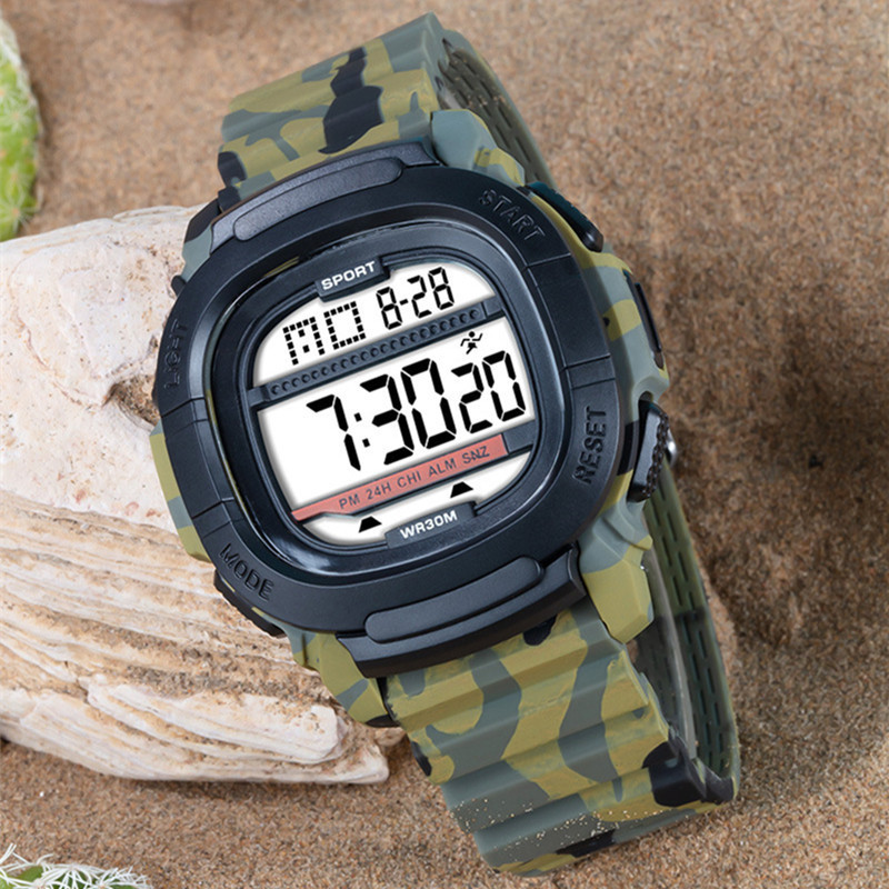 POSHI Mens Waterproof Luminous Business Watches Date Mens Wrist Watch Stainless Steel