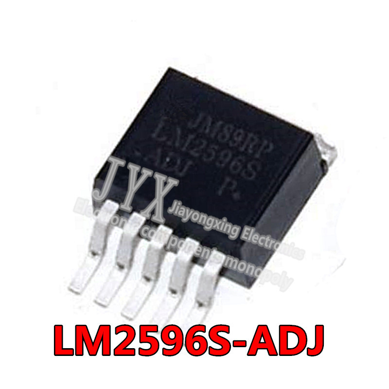 10PCS LM2596S ADJ TO263 5 LM2596S ADJ LM2596 ถึง 263 5 ชิปเซ็ต IC ใหม่และต้นฉบับ