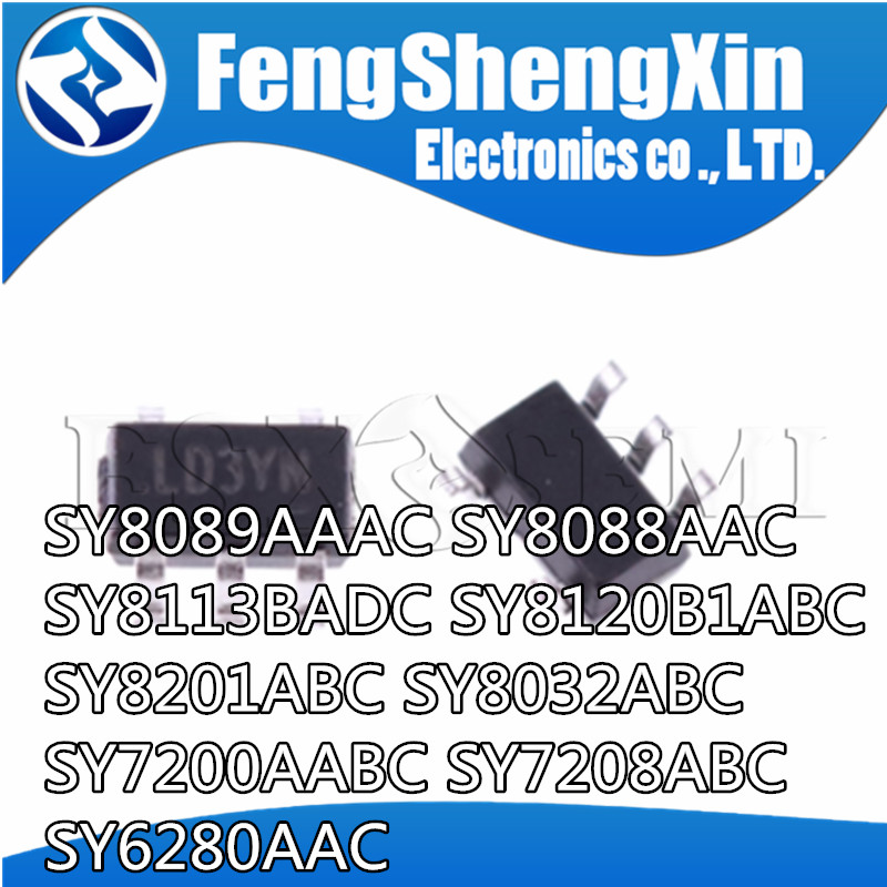 10PCS SY8089AAAC SOT23-5 SY8089 SOT SY8089AAC SY8089A SY8088AAC SY8088 SY8113BADC SY8113 SY8120B1ABC