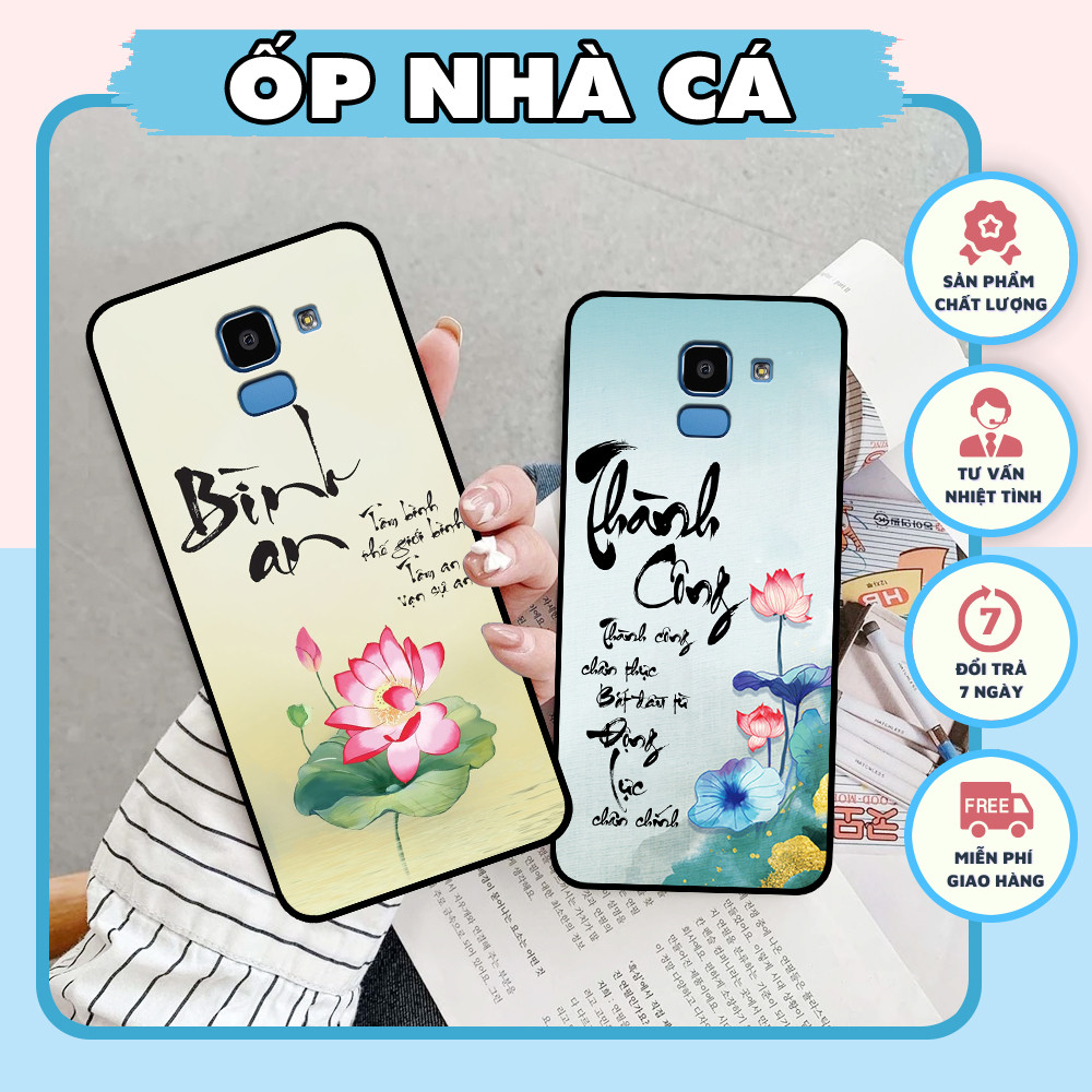 เคส Samsung J6 2018 / J6 Plus / J6+ พิมพ์ลายการประดิษฐ์ตัวอักษรสําเร็จ