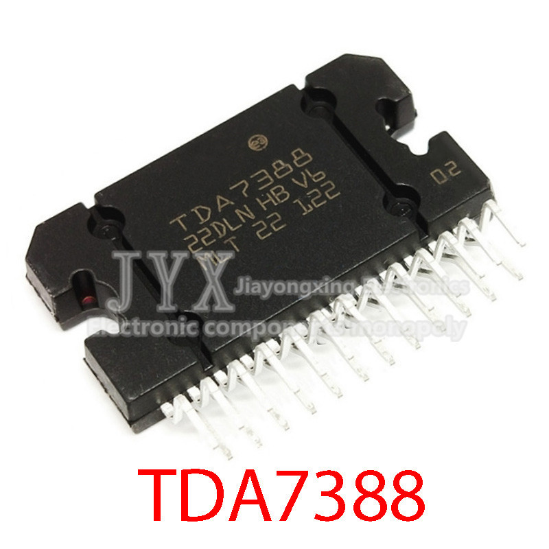 2PCS TDA7388 ZIP25 TDA7388A ZIP 7388A ZIP 25 42W quad bridge รถวิทยุเครื่องขยายเสียงใหม่และต้นฉบับ