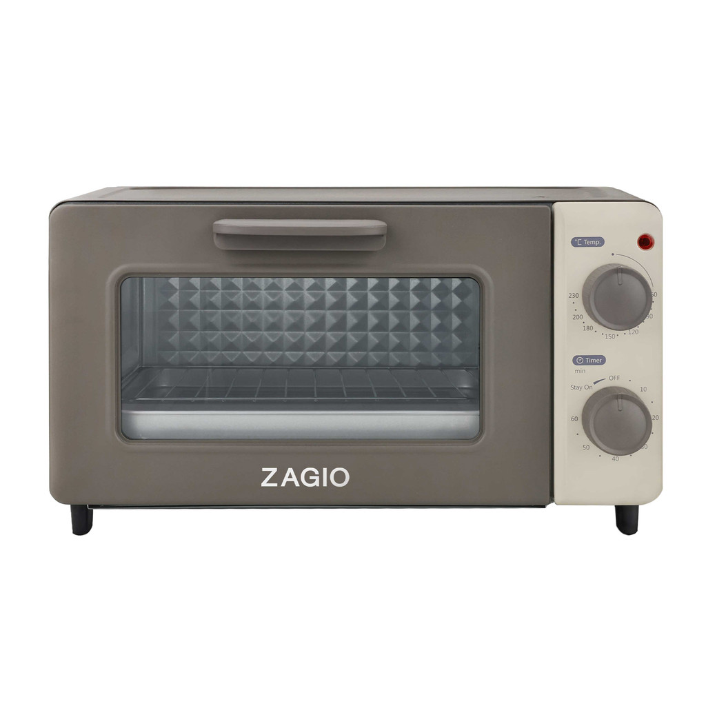 เตาอบ 12 ลิตร ZAGIO รุ่น ZG-1255 สีเทา