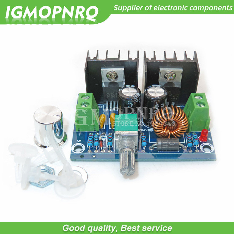 XH M401 DC Step Down Buck Converter โมดูล XL4016E1 PWM ปรับ 4 40V ถึง 1.25 36V Step Down Board 8A 20