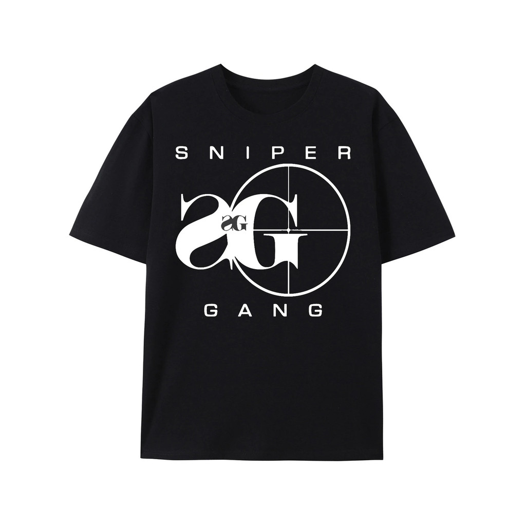 Sniper Gang Logo Unique Cotton Mens T-Shirt - A Fashion Casual Must-Have!
