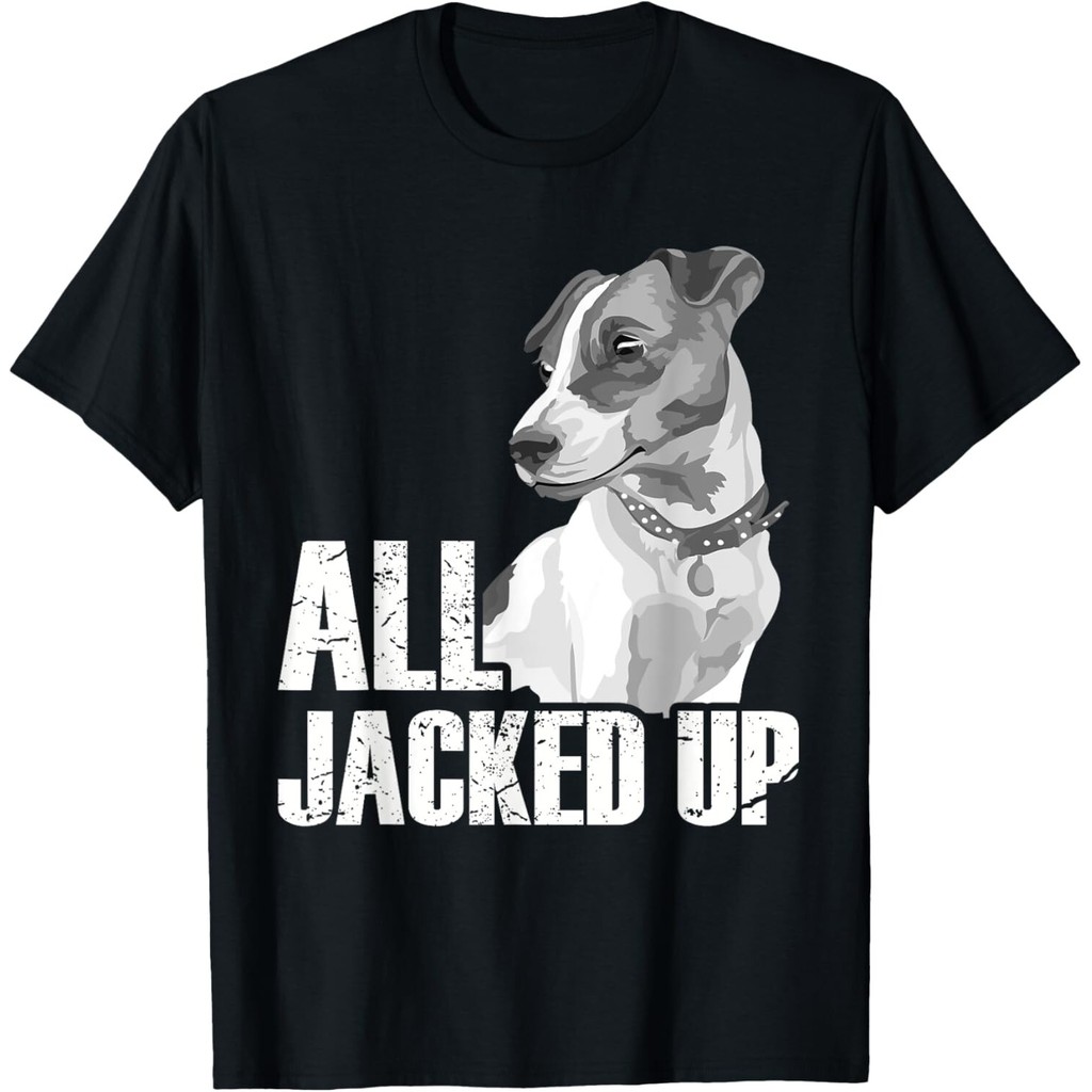All Jacked Up - Jack Russell Terrier Jrt Lover Apparel เสื้อยืดสุนัข
