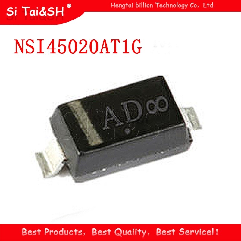 10 ชิ้น NSI45020AT1G SOD 123 NSI45020 AD SOD123 SMD