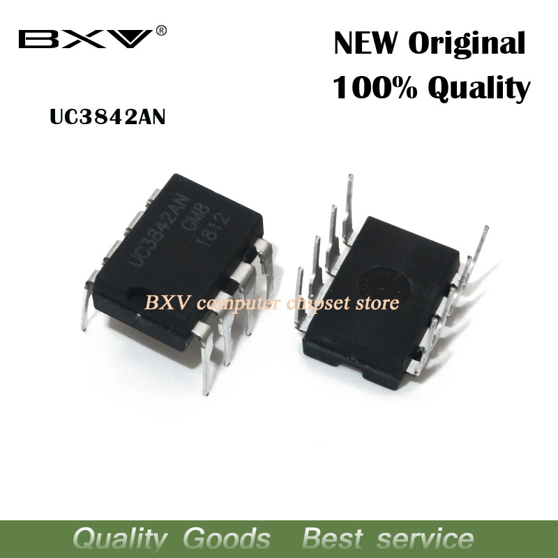 CR-10PCS UC3842AN DIP8 UC3842 UC3842BN DIP 3842AN DIP 8 UC3842A UC3842B UC3842 ใหม่ IC