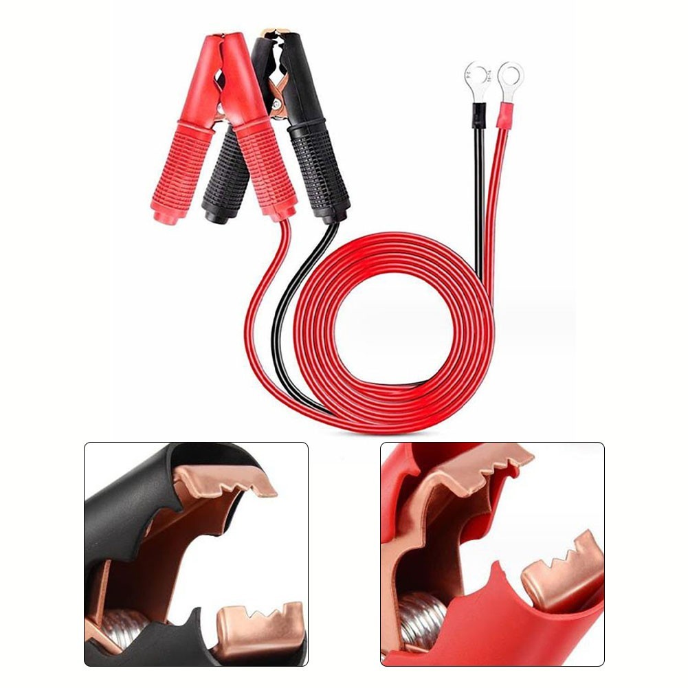 POS2X 30A แบตเตอรี่ฟิวส์สําหรับคลิปจระเข้สําหรับรถสายไฟอะแดปเตอร์ Quick Release