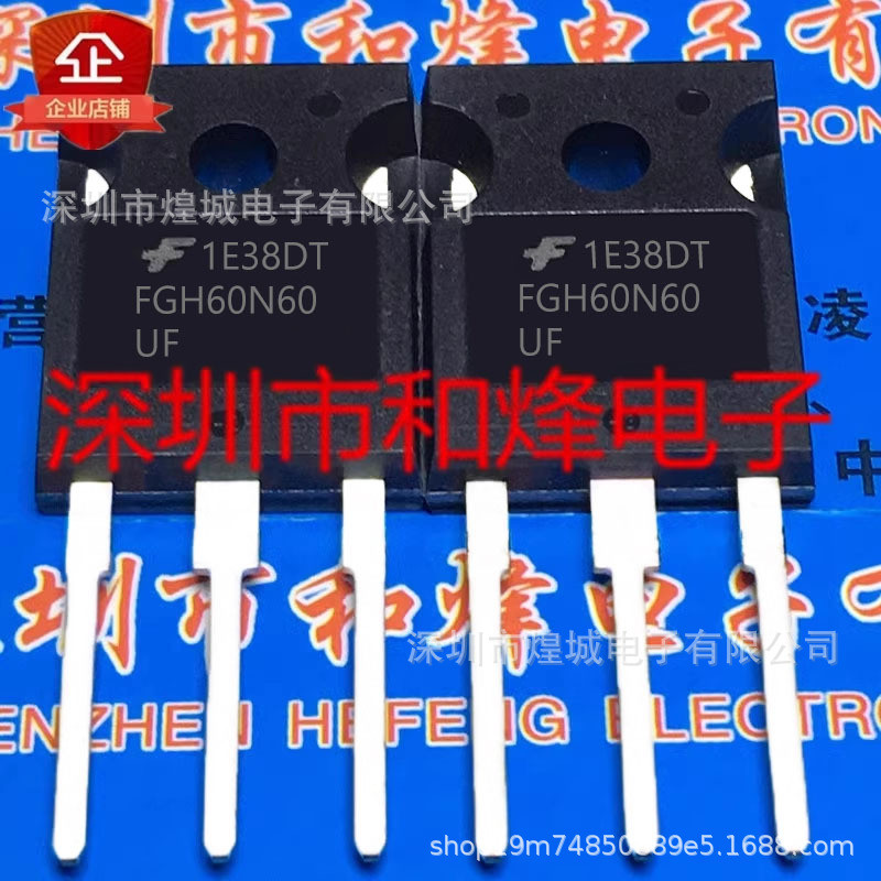 5 ชิ้น/FGH60N60UF FGH60N60SF TO-247 ทดสอบสต็อกพร้อม