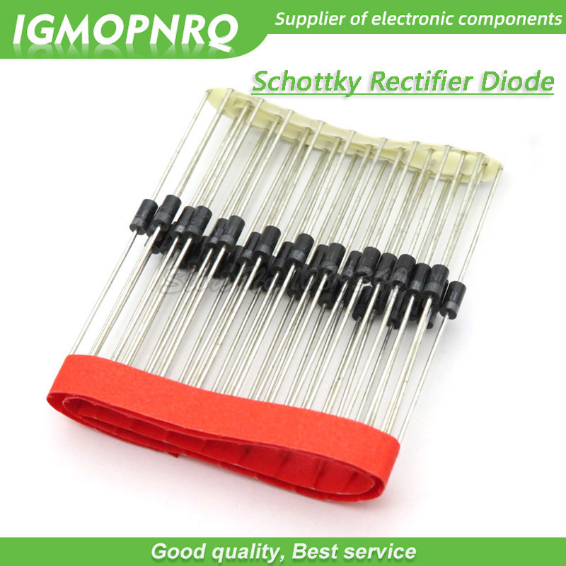 100PCS Schottky Rectifier Diode 1N5817 1N5819 1N5399 1N4937 1N4004 1N4001 1N4007 UF4007 HER107 FR207