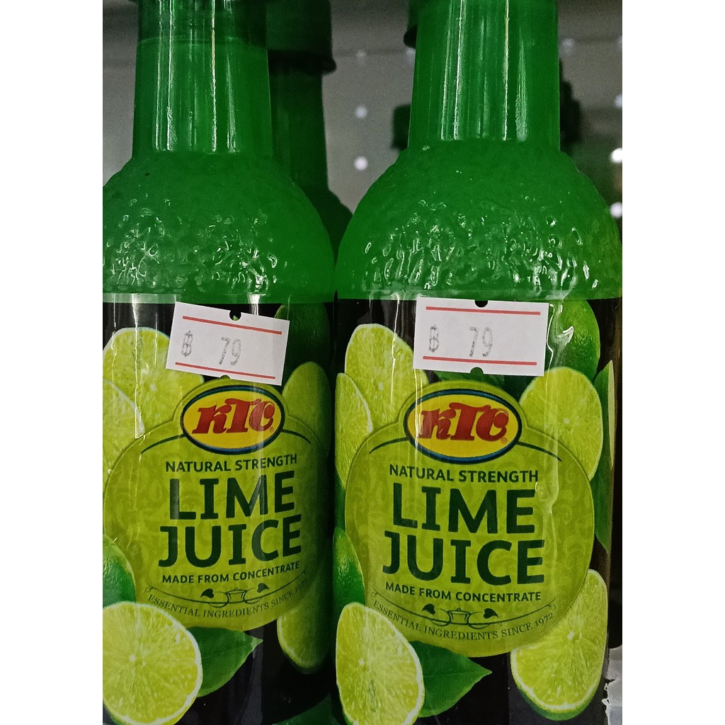 KTC Premium NATURAL STRENGTH Lime Juice 250ml