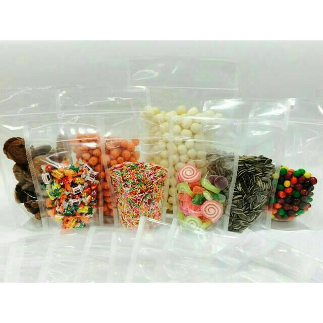 JahWa- Standing Pouch Pp Clip Packaging ขนาด 12Cm X 20Cm (100 แผ่น)