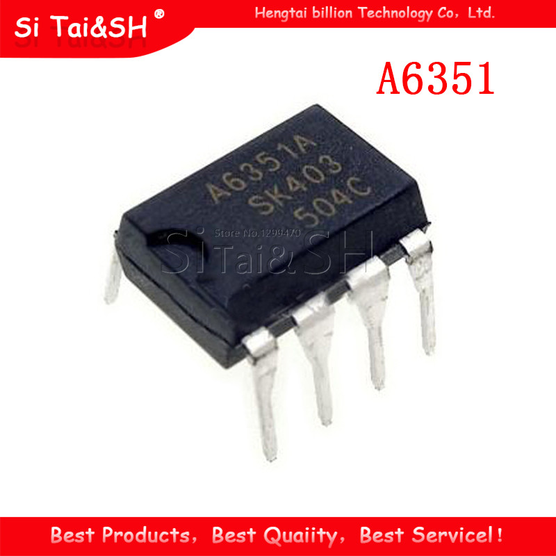 10PCS STR A6351 A6351 A6351A DIP 8 ใหม่ชิปจัดการพลังงาน LCD