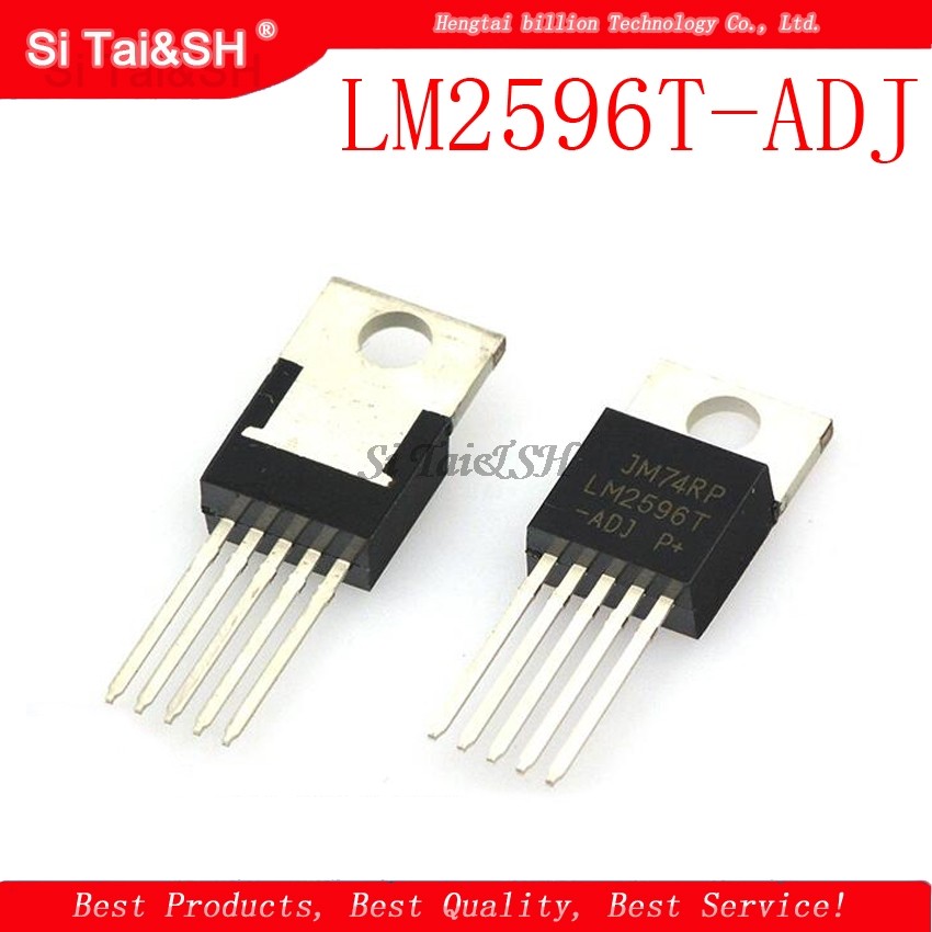 10 ชิ้น LM2596T ADJ LM2596T LM2596 2596T ADJ Power Converter IC ถึง 220
