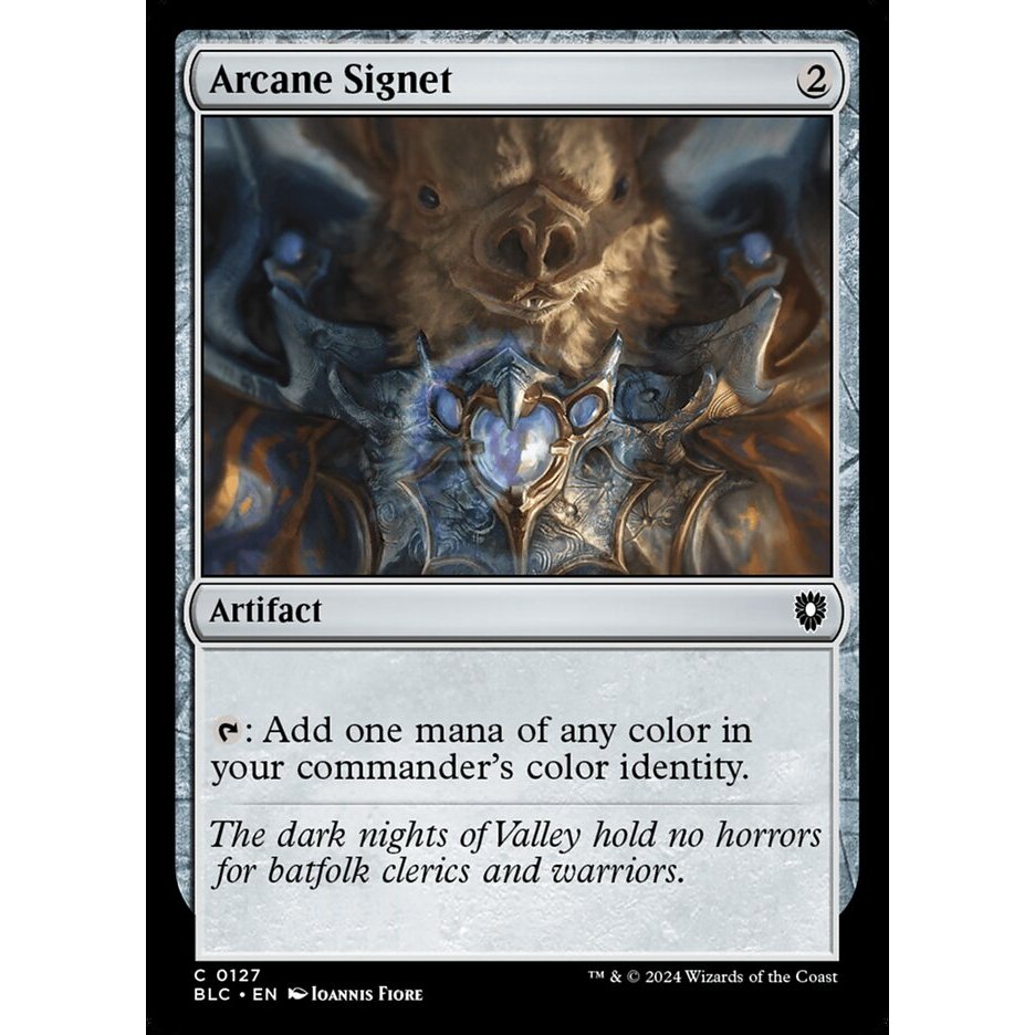 Arcane Signet - คอมมอน - ธรรมดา - BLC - 127 - (Uncom, Common) - Magic The Gathering