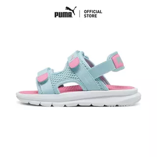 PUMA Kids รองเท้าแตะสำหรับเด็ก PUMA Evolve สีฟ้า - 38914709