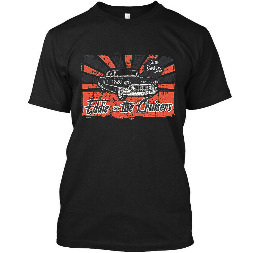 แฟชั่น Eddie And The Cruisers On The Dark Side Musical Drama Film เสื้อยืด