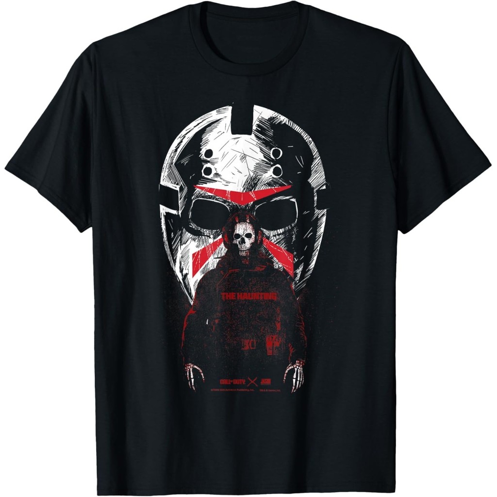 Jason Universe X Call Of Duty Ghost เสื้อยืดหน้ากาก Jason