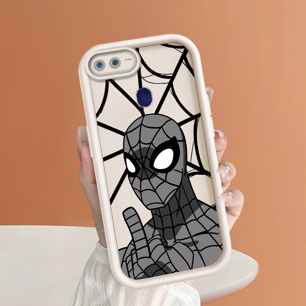 ปลอก Hp สําหรับ OPPO F9 กรณี Kesing ป้องกันโทรศัพท์ TY DLJ C8-2572 Spider Man