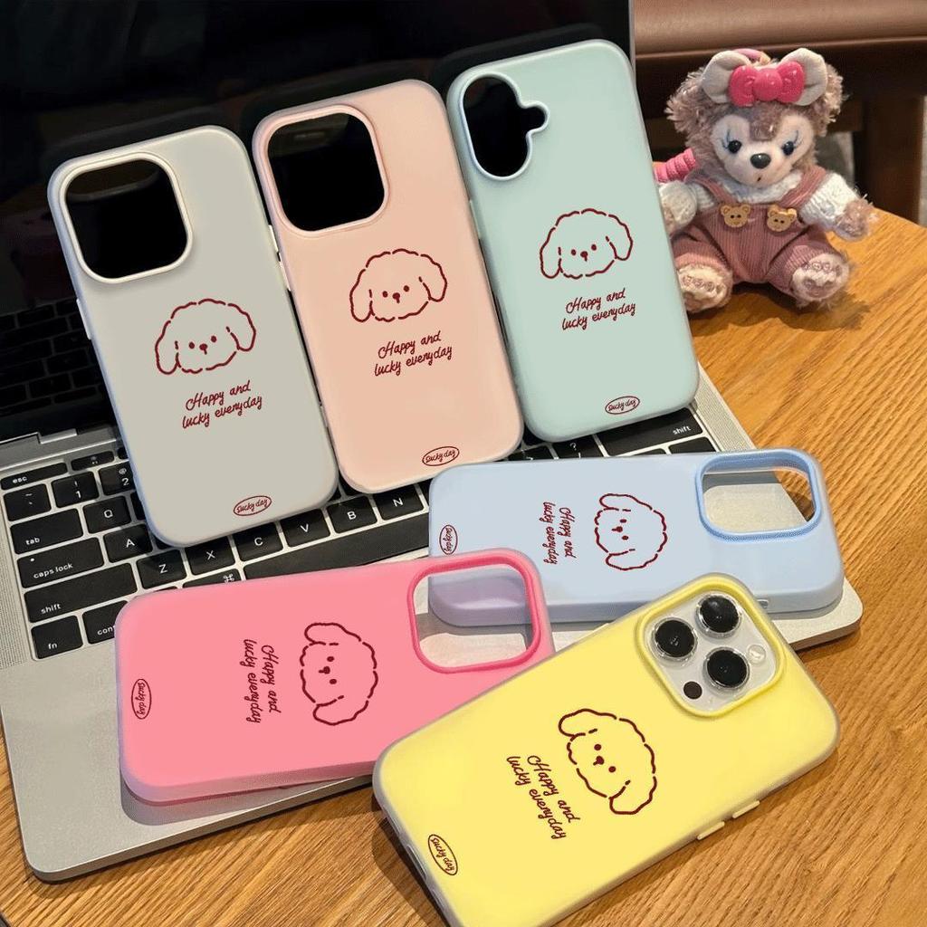 Creative Puppy Simple Jelly 2In1 สําหรับ Vivo V60 Lite Iqoo Z10R 5G V60 Y19S Pro Iqoo Z10 Lite Y29 5