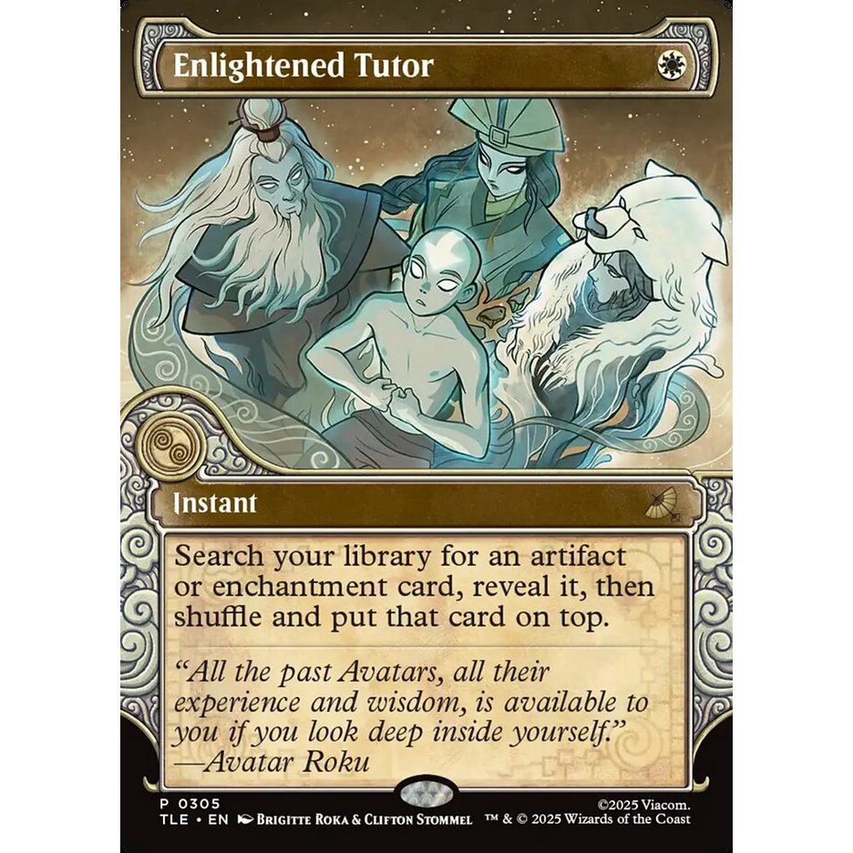Enlightened Tutor การ์ด Magic the Gathering [MTG] ของแท้
