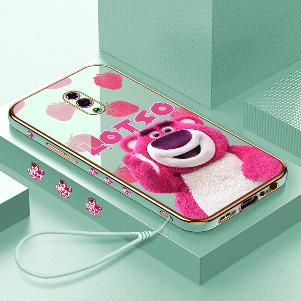 LOKAL [จัดส่งในพื้นที่] OPPO Reno 3 4 4f 5 5k 6 7 7z 8 8T 8Z 4G 11F 13FS 5G Casing HP HappyLotso Pat