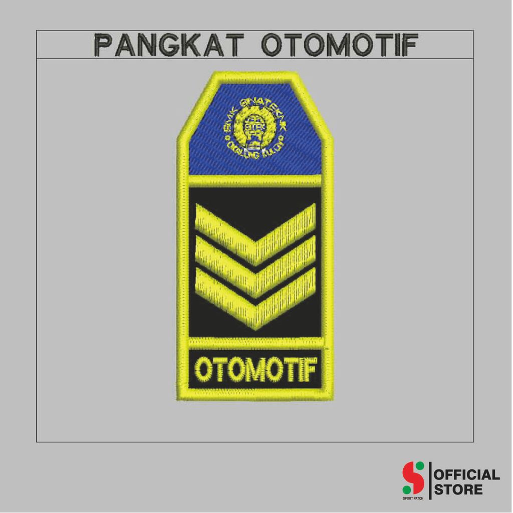 SPORT-555 AUTOMOTIVE RANK PATCH คอมพิวเตอร์ EMBROIDERY โลโก้/ BADGE EMBLEM