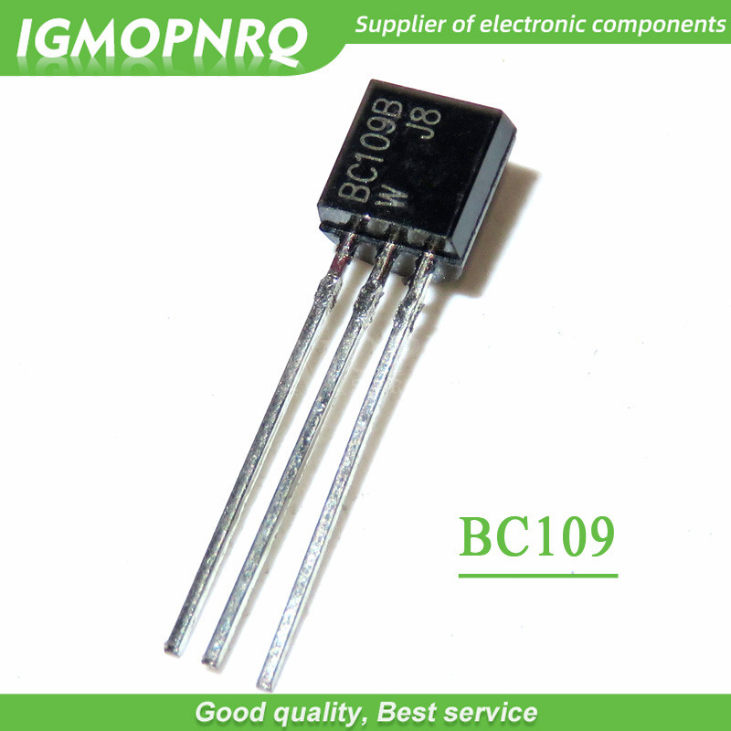 10 ชิ้น BC109 TO92 ทรานซิสเตอร์ TO 92 ใหม่ต้นฉบับ