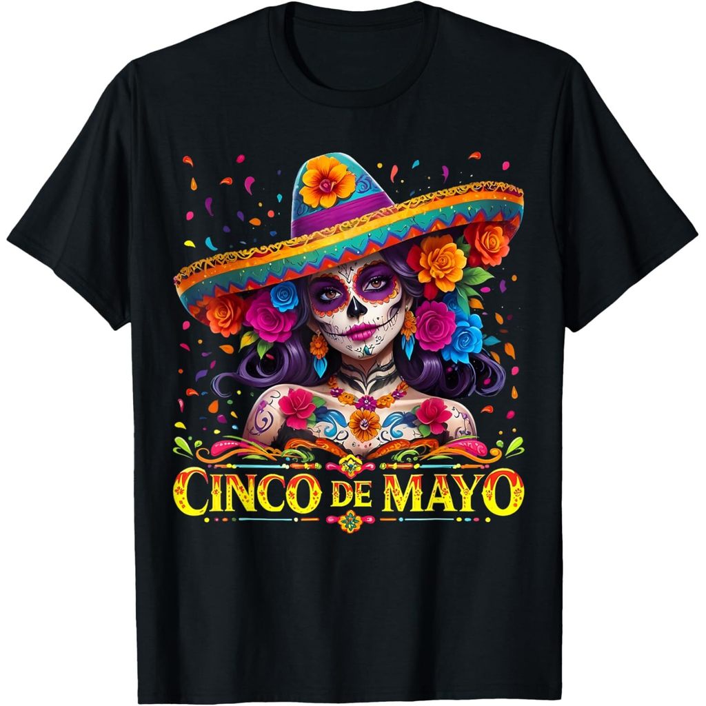 Cinco De Mayo 2025 เม็กซิกัน Fiesta 5 De Mayo Girls เสื้อยืดผู้ชาย