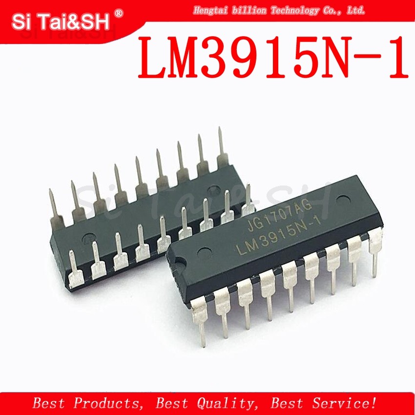 5 ชิ้น/ล็อต LM3915N 1 LM3915N LM3915 DIP 18 IC ใหม่และต้นฉบับ