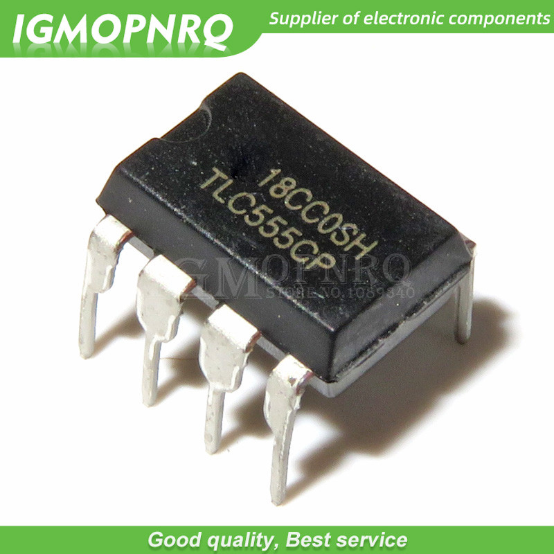 10PCS TLC555 555 TLC555CP DIP8 IC Timer / Oscilator (เดี่ยว) ใหม่เดิม