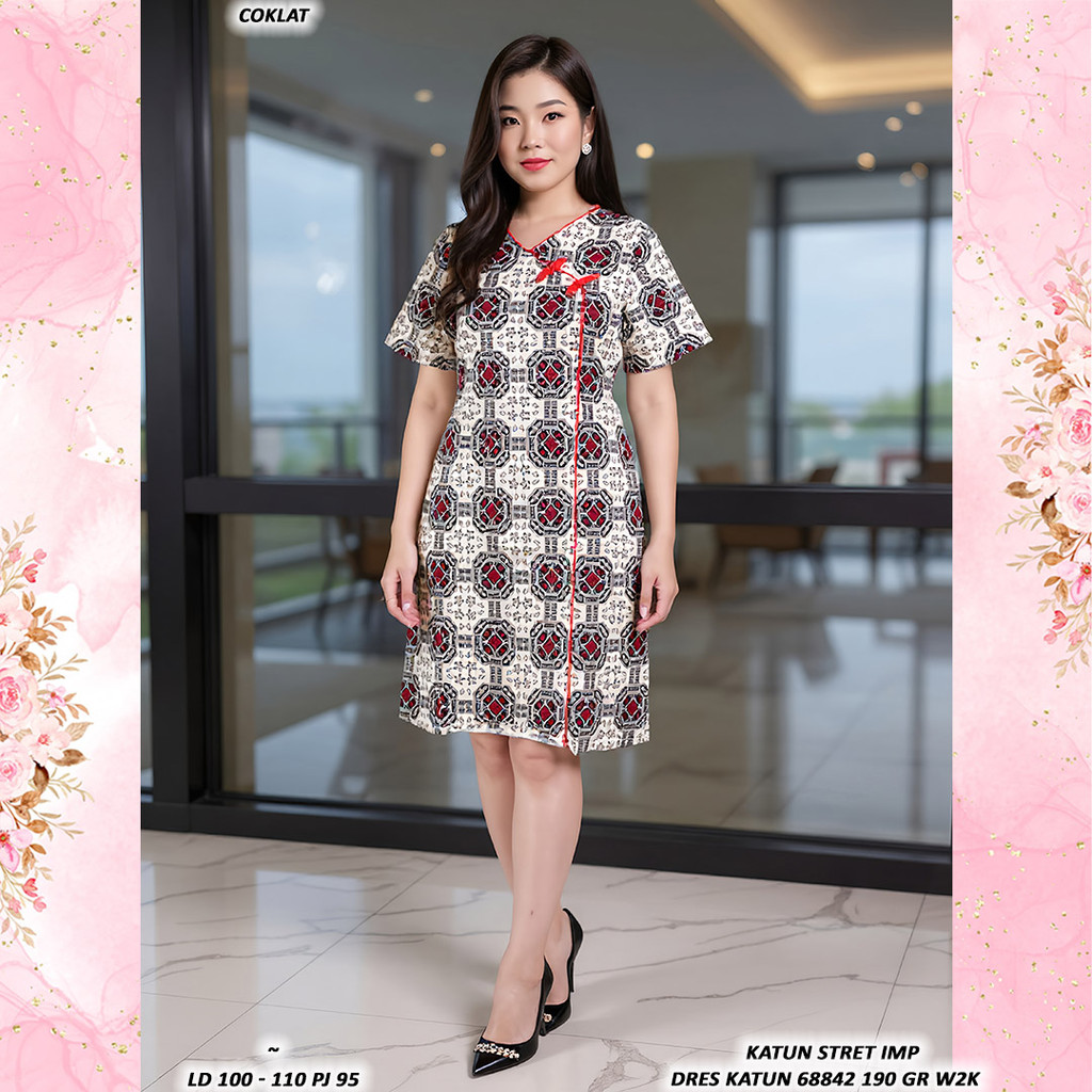 KATUN COTTON DRESS 68842 190 GR W2K STOCK ACCORDING TO UPDATE AND UPDATE