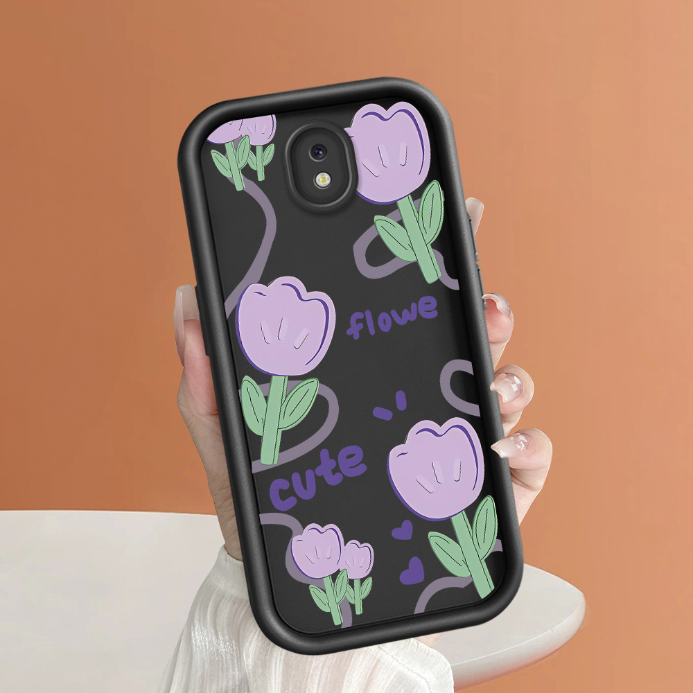 HP เข้ากันได้กับ Samsung Galaxy J7 Pro J730 2017 เคสปกป้องโทรศัพท์ TY DLJ C8-2140 ดอก