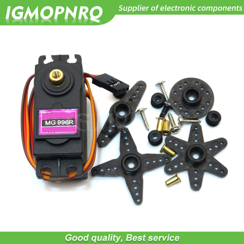 1PCS MG996R MG996 เกียร์โลหะ RC Servo ความเร็วสูง IGMOPNRQ