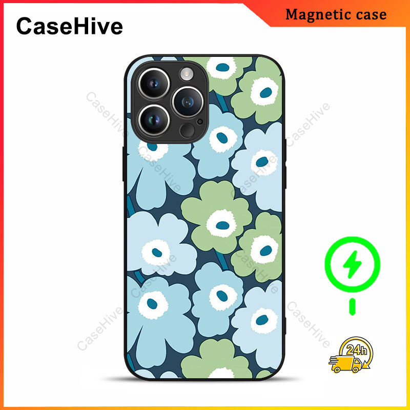 เคสโทรศัพท์ดอกไม้สําหรับ iPhone 17 Pro Max / iPhone 16 Pro Max / 15 Pro Max / 13 / Samsung Galaxy S2