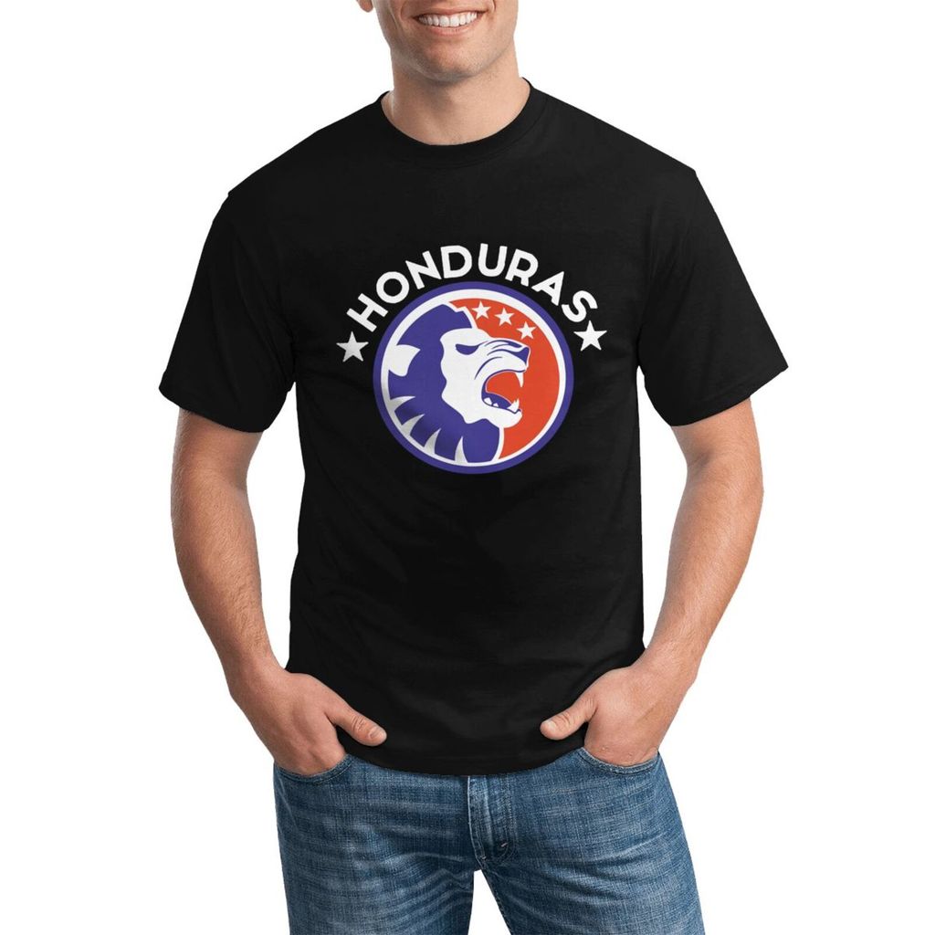 Club Olympia Of Honduras ฟุตบอล Albos Leones Handmade 3 Stylish Plus ขนาดผ้าฝ้ายเสื้อยืดสําหรับสวมใส
