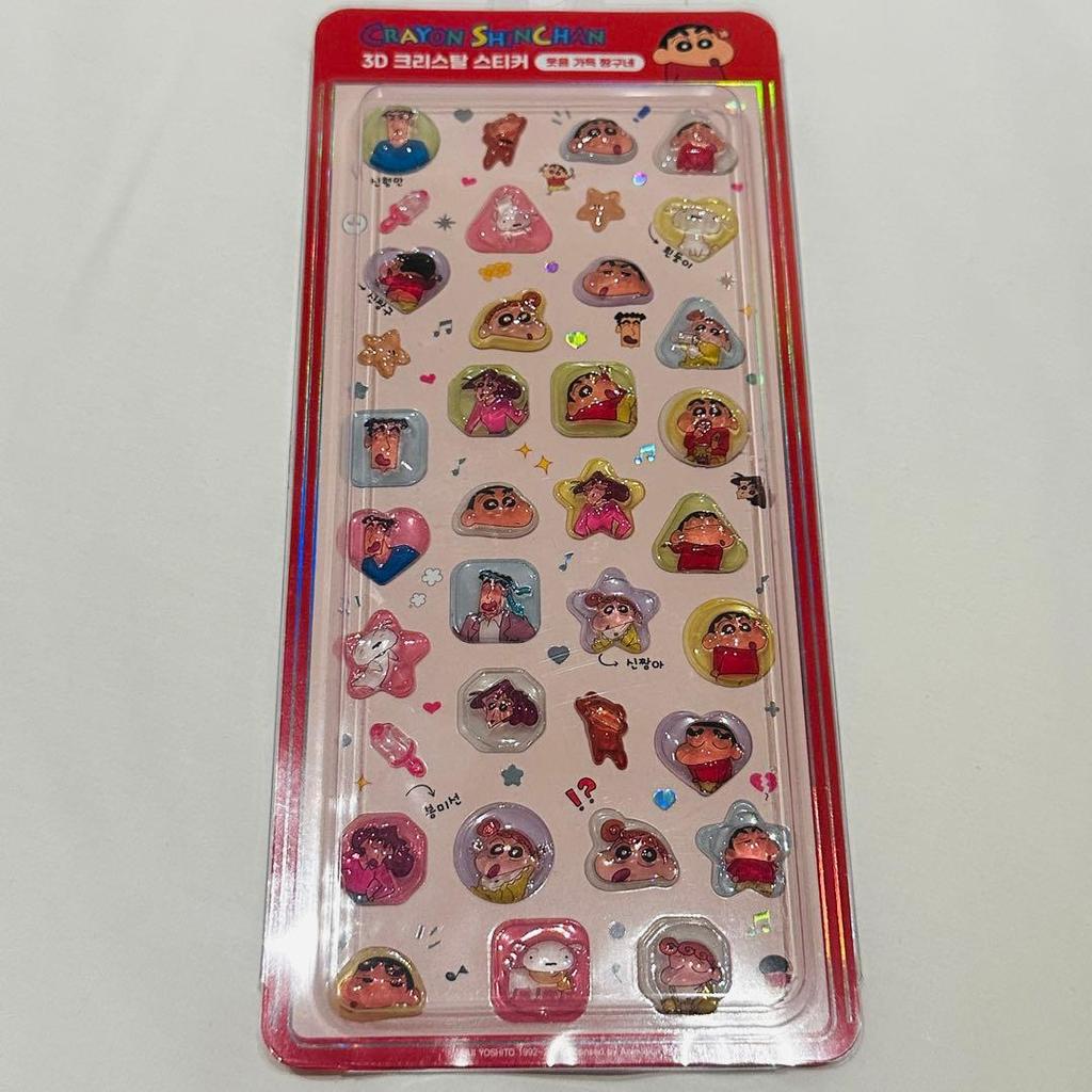 【Direct from Japan】[เฉพาะในเกาหลี] สติ๊กเกอร์ Crayon Shin-chan Bonbon Drop สติ๊กเกอร์ 3D Puffy【Japan