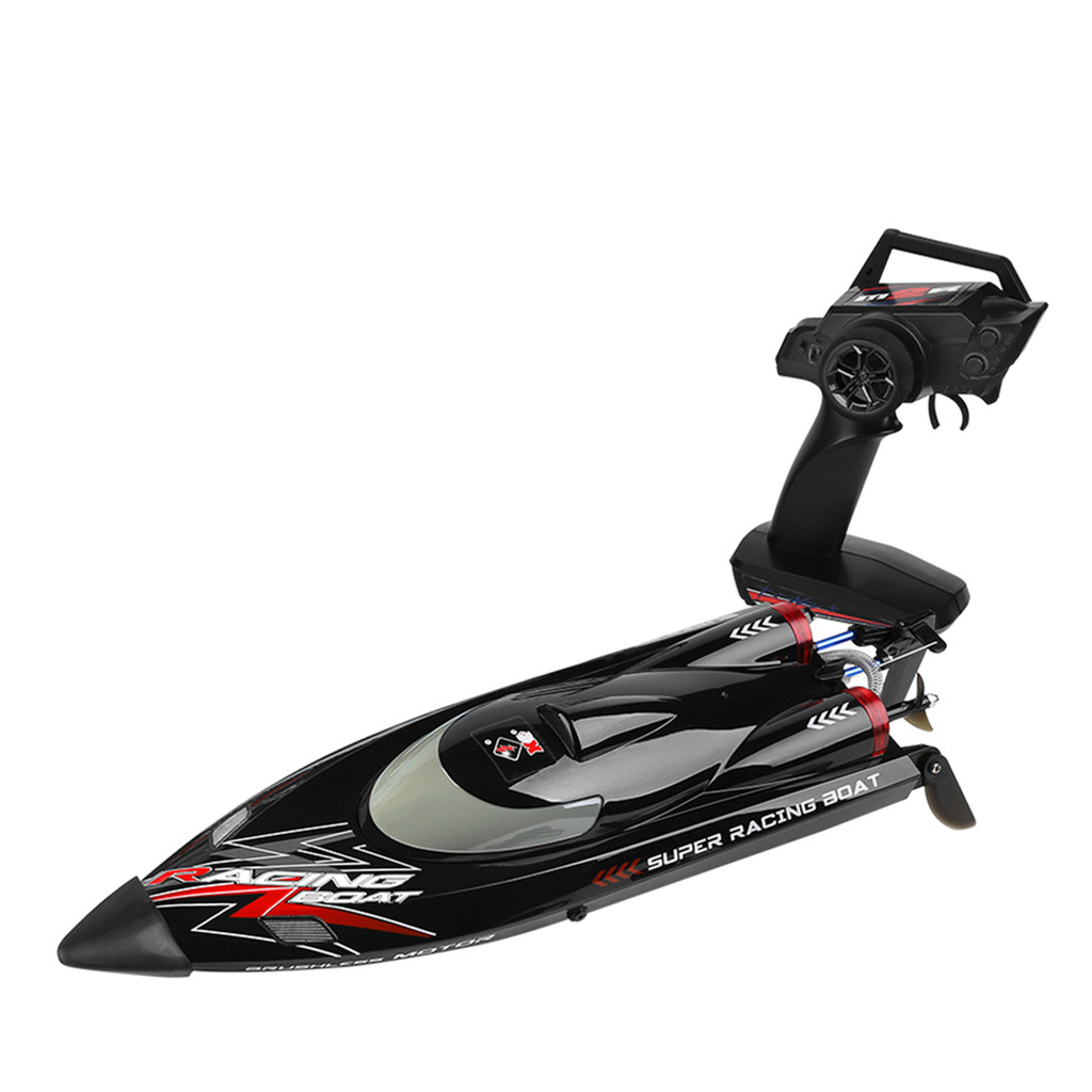 [โปรโมชั่น] WLtoys WL916 RC เรือรีโมทคอนโทรล 60 กม./ชม. 2.4GHz ของขวัญสําหรับเด็กผู้ใหญ่เด็กชาย Caps